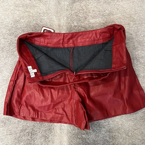TCEC - Faux Leather Shorts - Picture 3 of 5